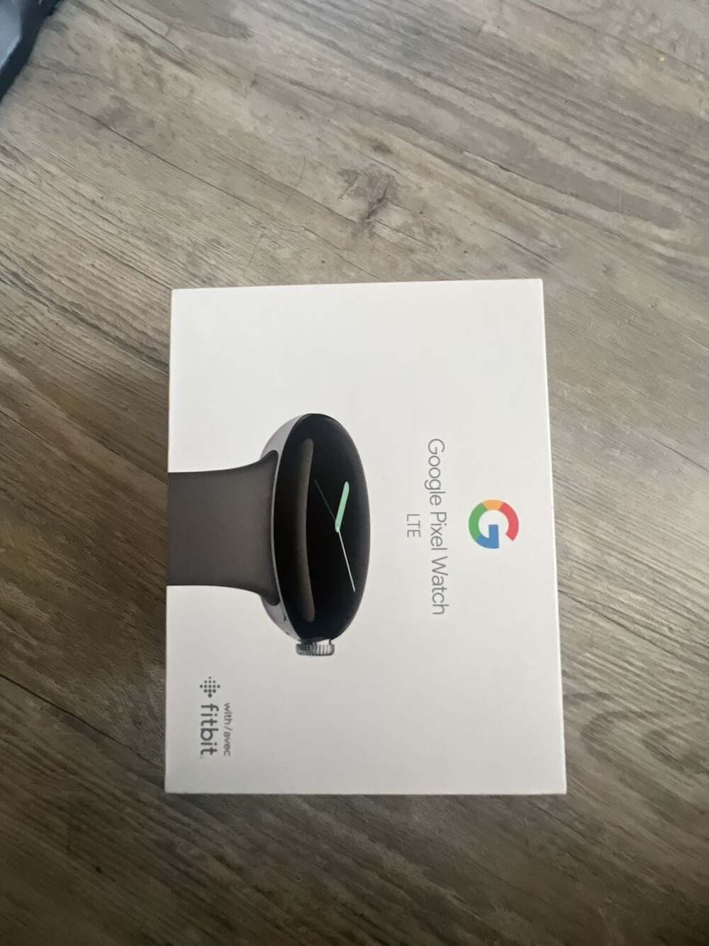 Google Pixel Watch LTE - Polished Silver Stainless Steel Case with